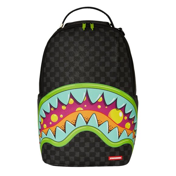 Sprayground Slime Takeover Backpack🔥New Black Bookbag Large School Bag - Picture 1 of 9